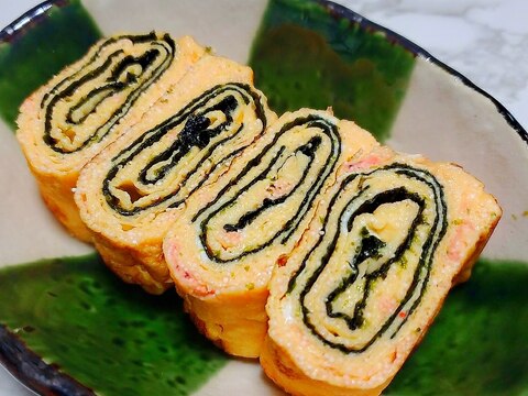 海苔めんたい卵焼き